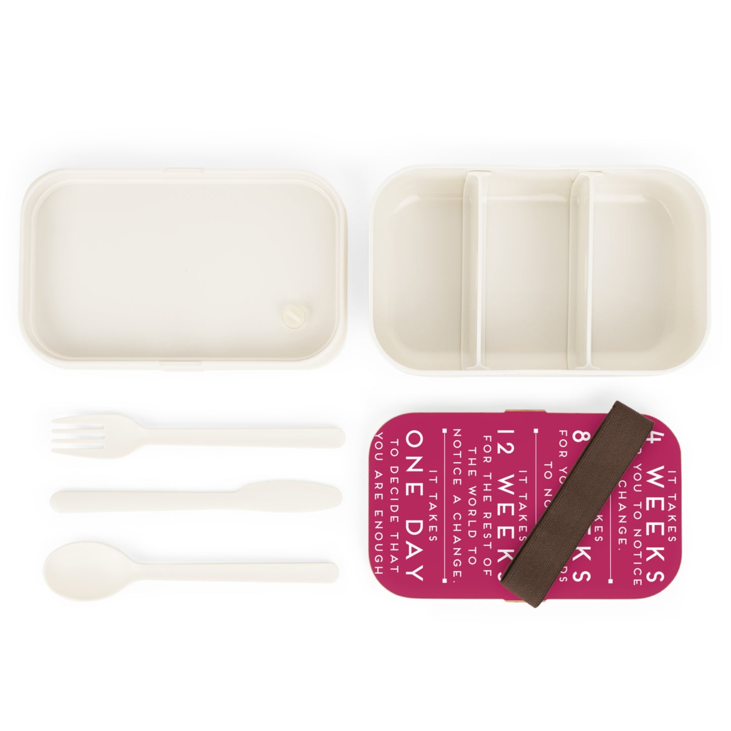 Pink Bento Lunch Box