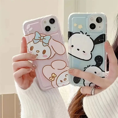 Cute Melody and Cute  Poch iphone 14 Pro Max OR iphone 14 Pro Case